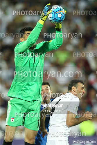 تیم ملی ایران 2-تیم ملی ازبکستان 96/03/22-علیرضا بیرانوند,سید جلال حسینی,