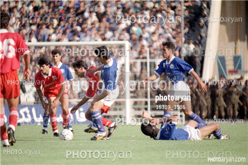 پرسپولیس 1-استقلال 3- 74/05/06-علی دایی  Ali Daei,علیرضا منصوریان,محمود شافعی,دربی,