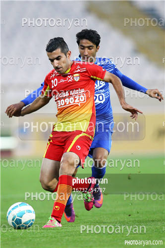 استقلال 1-فولاد خوزستان 0-96/01/12-احمد عبداله زاده,سید محسن کریمی,