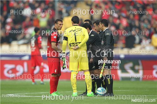 استقلال 3-پرسپولیس 2 -95/11/24-سید مهدی رحمتی,سید جلال حسینی,کاپیتان ها,