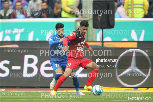 استقلال 3-پرسپولیس 2 -95/11/24-صادق محرمی,بهنام برزای,