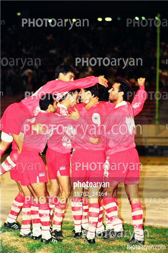 بازیکنان دهه های مختلف فوتبال ایران 2-افشین پیروانی,حسین عبدی,یحیی گل محمدی,