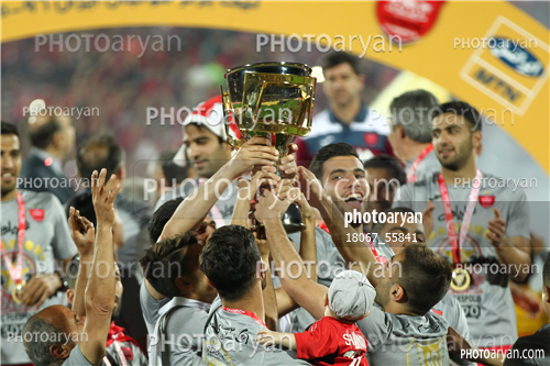 جشن قهرمانی تیم فوتبال پرسپولیس 96/01/30-