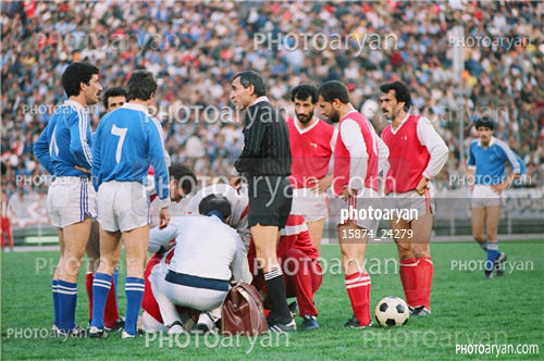 بازیکنان دهه های مختلف فوتبال ایران 2-ضیاء عربشاهی,علی پروین  Ali Parvin,محمد مایلی کهن,