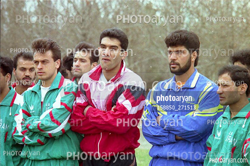 تمرینات تیم ملی (1375 بهار)-