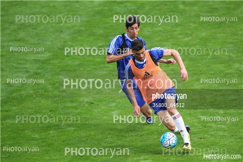 تمرین تیم ملی فوتبال  (96/08/13)-