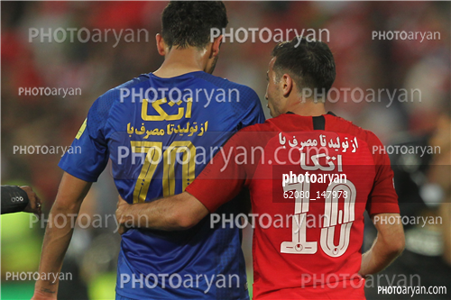 استقلال 0-پرسپولیس 1 (98/06/31) -فرشاد احمدزاده,محمد دانشگر,