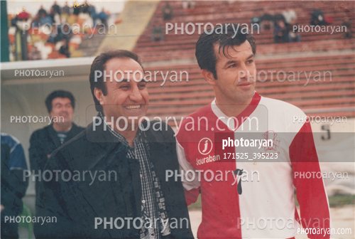 بازیکنان دهه های مختلف فوتبال ایران 39-حمید استیلی,فرهاد کاظمی,