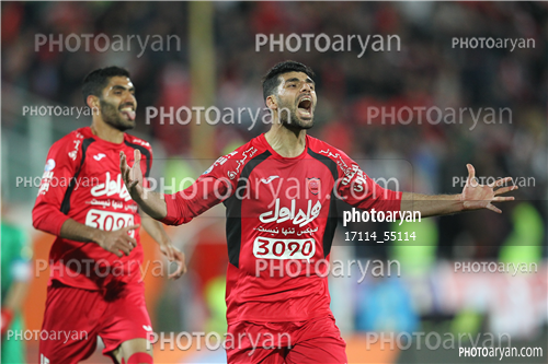 پرسپولیس 2-پیکان 0-96/01/16-محمد انصاری,مهدی طارمی,