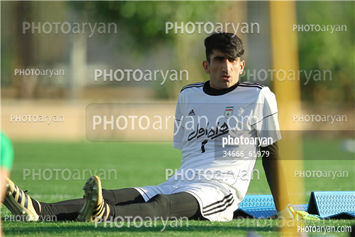 تمرین تیم ملی ایران (1396/07/10)-علیرضا بیرانوند,