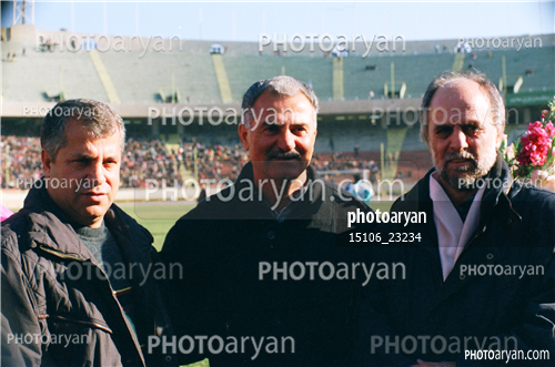 بازیکنان دهه های مختلف فوتبال ایران 2-علی پروین  Ali Parvin,محمود خوردبین,بهمن صالح نیا,