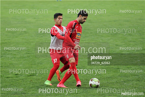 تمرین پرسپولیس ( 96/07/12)-حمید طاهرخانی,کمال کامیابی نیا,