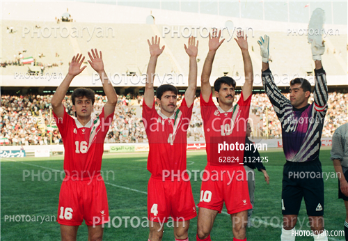 بازیکنان دهه های مختلف فوتبال ایران20-احمدرضا عابدزاده Ahmad Reza Abedzadeh,رضا شاهرودی,علی دایی  Ali Daei,کریم باقری,