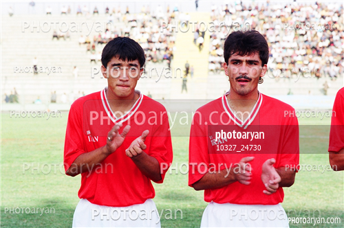 بازیکنان دهه های مختلف فوتبال ایران-خداداد عزیزی  Khodadad Azizi,میرشاد ماجدی,