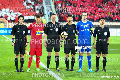 پرسپولیس 3 -نسف قارشی ازبکستان 0 (96/11/24)-سید جلال حسینی,کاپیتان ها,