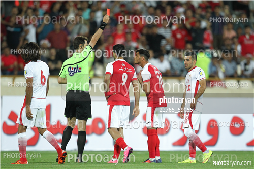 پرسپولیس 2-فولاد خوزستان 0 -96/05/05-مهدی طارمی,علی علیپور,محمدحسین زاهدی فر,عبداله کرمی,