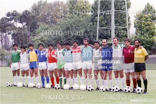 کاپیتانهای تیم های  تهرانی 1370-