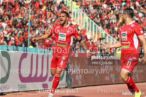 پرسپولیس 1-استقلال 0 (98/01/10)-کمال کامیابی نیا,احمد نورالهی,شادی بعد ازگل,