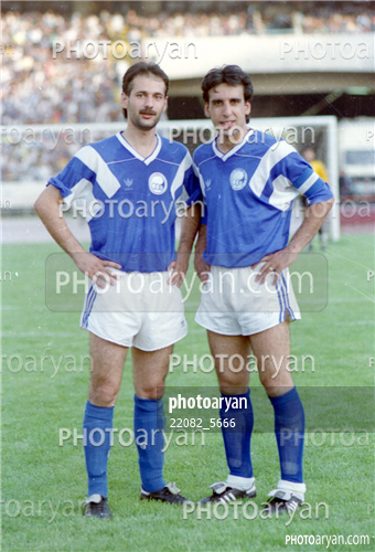 بازیکنان دهه های مختلف فوتبال ایران 7-مجید نامجو مطلق,شاهین بیانی,