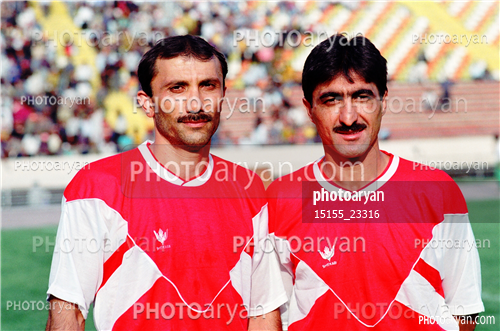 بازیکنان دهه های مختلف فوتبال ایران 2-حمید درخشان,ناصر محمدخانی,