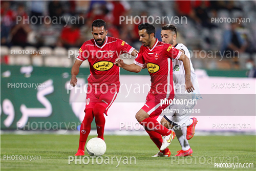 پرسپولیس 2- پیکان 0 (1401/02/14)-احسان پهلوان,حامد پاکدل,