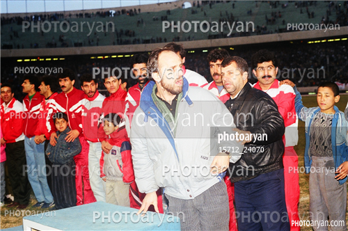 بازیکنان دهه های مختلف فوتبال ایران 2-فرشاد پیوس  Farshad Pious,مجتبی محرمی,مرتضی فنونی زاده,محمد پنجعلی,رضا عابدیان,نادر محمدخانی,علی پروین  Ali Parvin,محمود خوردبین,