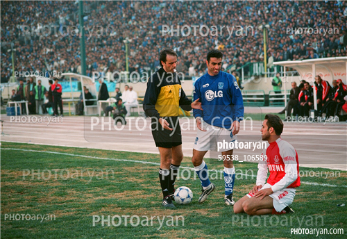 پرسپولیس 0 - استقلال 1  (79/12/05)-محمود فکری,علی کریمی Ali Karimi,