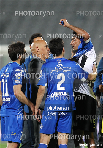 استقلال 2-صبای قم 1-96/01/26-علیرضا منصوریان,جابر انصاری,خسرو حیدری,غلامرضا عنایتی,