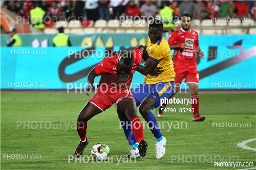 پرسپولیس  0-نفت مسجد سلیمان  0 (97/05/26)-گادوین منشاGodwin Mensha,