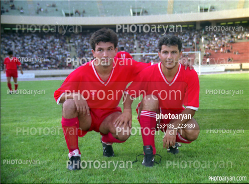 بازیکنان دهه های مختلف فوتبال ایران27-فرشاد پیوس  Farshad Pious,حمید استیلی,