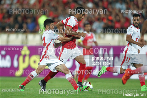 پرسپولیس 2-فولاد خوزستان 0 -96/05/05-وحید امیری,علی اصغر عاشوری,عبداله ناصری,