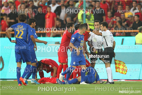 استقلال 0-پرسپولیس 1 (98/06/31) -شجاع خلیل زاده,وریا غفوری,علی کریمی Ali Karimi,سیاوش یزدانی مقدم,حسن ظهیری,مرتضی تبریزی,بشار رسن,مهدی عبدی,موعود بنیادی فر,