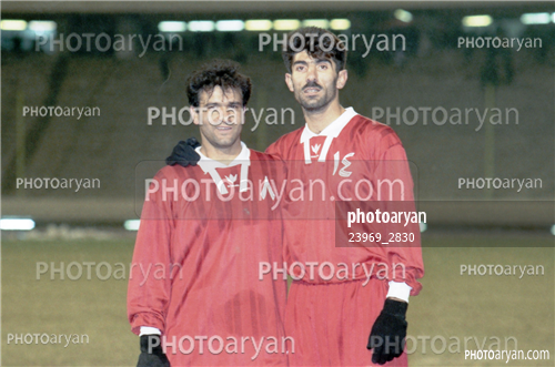 بازیکنان دهه های مختلف فوتبال ایران 10-حسن شیر محمدی,مرتضی کرمانی مقدم,