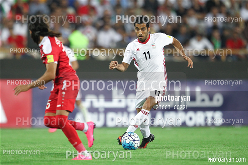 تیم ملی ایران 2-تیم ملی سوریه  2- 96/06/14-وحید امیری,
