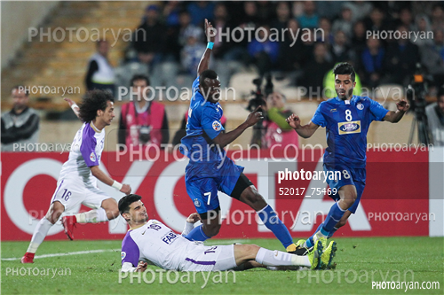 استقلال 1 -العین امارات 1 (96/12/21)-فرشید اسماعیلی,مامه تیام,