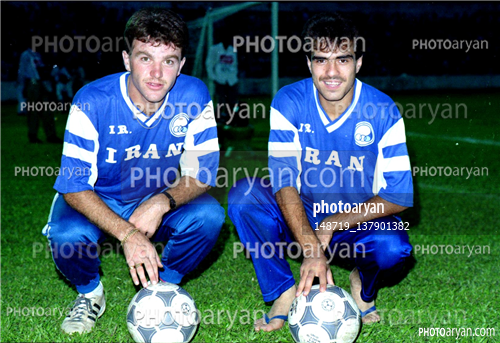 بازیکنان دهه های مختلف فوتبال ایران24 -ناصر عباسی,ایمان عالمی,