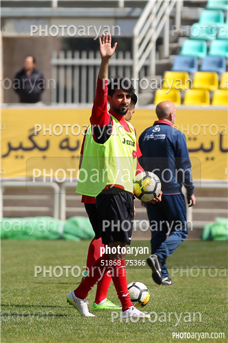 تمرین پرسپولیس ( 96/12/17)-بشار رسن,