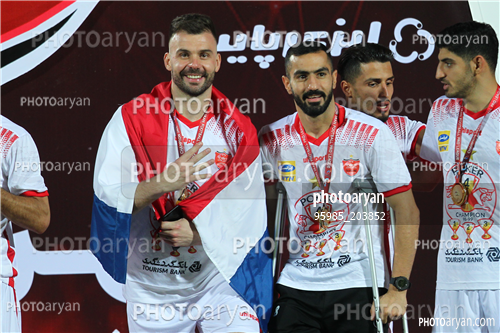 مراسم اهدای جام قهرمانی لیگ برتر (99/05/17) -