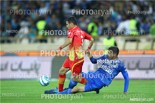 استقلال 1-فولاد خوزستان 0-96/01/12-سید مجید حسینی,ساسان انصاری,