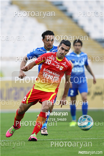 استقلال 1-فولاد خوزستان 0-96/01/12-امید نورافکن,احمد عبداله زاده,