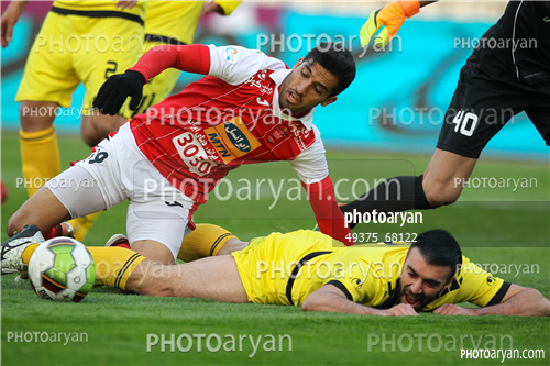 پرسپولیس 0-  نفت تهران 0  (96/10/15)-وحید امیری,احمد امیر کامدار,