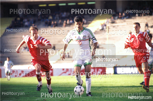 بازیکنان دهه های مختلف فوتبال ایران 10-علی دایی  Ali Daei,