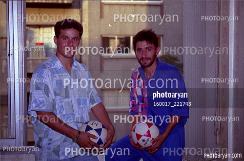 بازیکنان دهه های مختلف فوتبال ایران30-