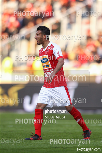 پرسپولیس 1 -گسترش فولاد تبریز 1 (96/10/28)-حسین ماهینی,