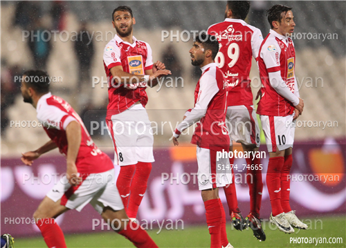 پرسپولیس 1 - استقلال خوزستان 0  (96/12/05)-