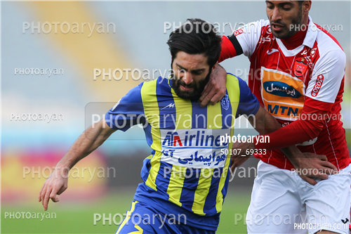 پرسپولیس 1 -گسترش فولاد تبریز 1 (96/10/28)-شجاع خلیل زاده,سامان نریمان جهان,