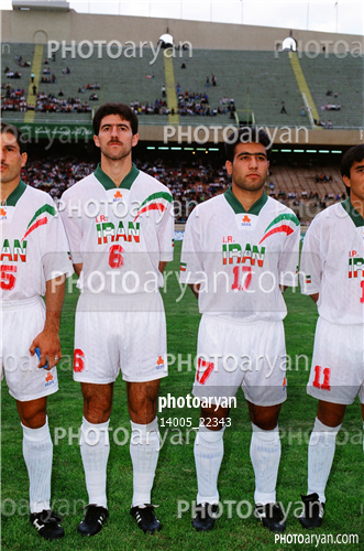 بازیکنان دهه های مختلف فوتبال ایران 1-مهدی مهدوی کیا,کریم باقری,علی اکبراستاداسدی,