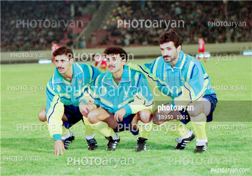 بازیکنان دهه های مختلف فوتبال ایران 3-رضا عابدیان,فریبرز مرادی,محمدحسن انصاری فر,