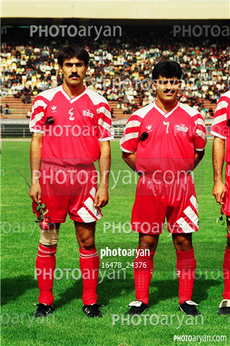 بازیکنان دهه های مختلف فوتبال ایران 2-افشین پیروانی,بهزاد داداش زاده,