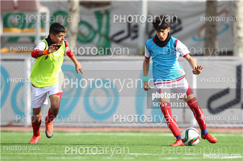 جلسه تمرینی تیم ملی زیر 13 سال (97/11/05)-